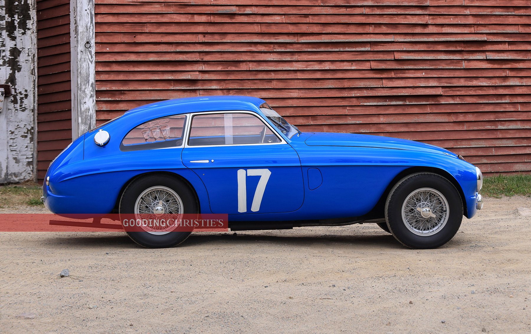自動車 BBR Ferrari 166 BBR 1/43 Ferrari 166 Inter Street 1949 Blue/Silver BBR133A